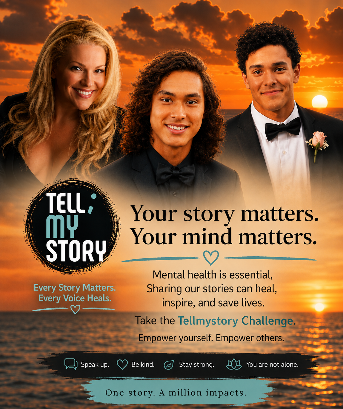 Utu family flyer — Your story matters, your mind matters